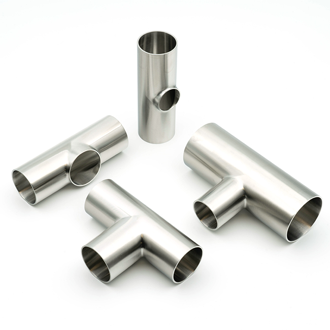 T-pieces for food applications DIN sizes 