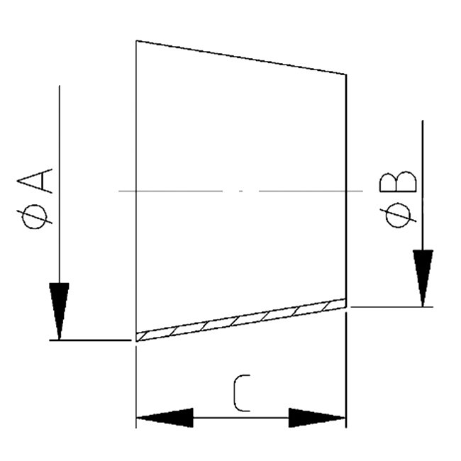 Reducer Con.EN10253 21,3x13,5 316L