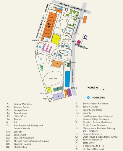 Steve Biko site map 20-09-18